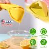 Manual Lemon Squeezer Citrus Juicer with Sideways Pivot