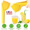 Manual Lemon Squeezer Citrus Juicer with Sideways Pivot