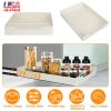Pull Out Cabinet Organizer Stick On Drawer Carbon Steel Shelf Slide Out Pantry