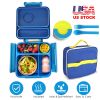 Kids Lunch Box Thermal Lunch Container with Insulated Storage Bag