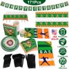 171Pcs Baseball Party Supplies Disposable Dinnerware Set Themed Party Tableware Decorations