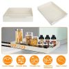 Pull Out Cabinet Organizer Stick On Drawer Carbon Steel Shelf Slide Out Pantry