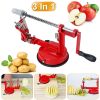 Apple Peeler Manual Rotation Potato Fruit Core Slicer