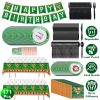 171Pcs Baseball Party Supplies Disposable Dinnerware Set Themed Party Tableware Decorations