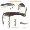 Wine Bottle Opener Set Wine Accessories Kit w/ Corkscrew Pourer Stopper Vacuum Pump