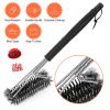 BBQ Grill Cleaning Brush Stainless Steel Barbecue Cleaner