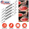 Watermelon Stainless Steel Dual Head  Fruit Cutting Slicer Fork