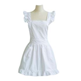 Restaurant/Kitchen/Cafe/Bakery Apron Cross Back Apron Vintage Apron Maid Apron - Default