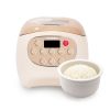 Joydeem Ceramic Rice Cooker, 6 Cups Uncooked Rice Cookers with Pure Ceramic Inner Pot