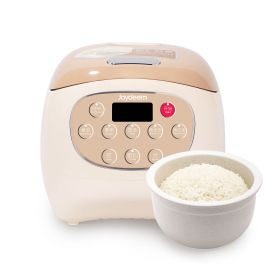 Joydeem Ceramic Rice Cooker, 6 Cups Uncooked Rice Cookers with Pure Ceramic Inner Pot