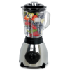 Better Chef 500W 5-Speed Glass Jar Blender with Stainless Steel Base - Silver/ Black