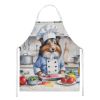 Sheltie The Chef Apron Cooking Kitchen Server Baking Crafts Gardening for Adult Women Men, Unisex, Large, Multicolor - Default