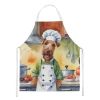 Irish Terrier The Chef Apron Cooking Kitchen Server Baking Crafts Gardening for Adult Women Men, Unisex, Large, Multicolor - Default