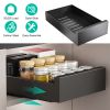 Pull Out Cabinet Organizer Carbon Steel Slide Out Drawer Storage