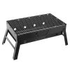 Portable BBQ Grill Foldable Charcoal Grill Smoker Grill