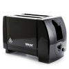 Better Chef 2-Slice Toaster with Pull-Out Crumb Tray - Black