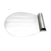 Pizza Round Spatula 10.8 Inches Stainless Steel Peel Shovel Turner Cake Lifter Tray Pan Baking Tool - stainless steel