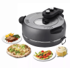 1600W Portable Pizza Machine 16 inch Electric Pizza Oven 420 Pizza oven 4 minute Pizza Control Knob