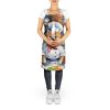 Shiba Inu The Chef Apron Cooking Kitchen Server Baking Crafts Gardening for Adult Women Men, Unisex, Large, Multicolor - Default
