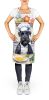 Giant Schnauzer The Chef Apron Cooking Kitchen Server Baking Crafts Gardening for Adult Women Men, Unisex, Large, Multicolor - Default