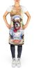 NEW Staffordshire Bull Terrier The Chef Apron Cooking Kitchen Server Baking Crafts Gardening for Adult Women Men, Unisex, Large, Multicolor - Default