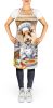 Fox Terrier The Chef Apron Cooking Kitchen Server Baking Crafts Gardening for Adult Women Men, Unisex, Large, Multicolor - Default