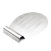 Pizza Round Spatula 10.8 Inches Stainless Steel Peel Shovel Turner Cake Lifter Tray Pan Baking Tool - stainless steel