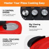 1600W Portable Pizza Machine 16 inch Electric Pizza Oven