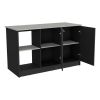Kitchen Island Padua, Kitchen, Black / Onyx - Black / Onyx
