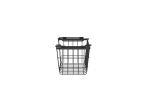Oceanstar Stackable Metal Wire Storage Basket Set for Pantry, Countertop, Kitchen or Bathroom – Black, Set of 3 - BSS1811