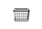 Oceanstar Stackable Metal Wire Storage Basket Set for Pantry, Countertop, Kitchen or Bathroom – Black, Set of 3 - BSL1828