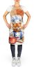Finnish Spitz The Chef Apron Cooking Kitchen Server Baking Crafts Gardening for Adult Women Men, Unisex, Large, Multicolor - Default