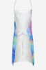 French Bulldog Hippie Dawg Apron Cooking Kitchen Server Baking Crafts Gardening for Adult Women Men, Unisex, Large, Multicolor - Default