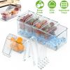 Ice Chilled Condiment Caddy Serving Tray Container