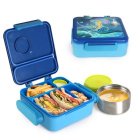 Kids Lunch Box Thermal Lunch Container with Insulated Storage Bag