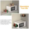 2 Packs Magnetic Spice Holder Rack Organizer Shelf for Refrigerator Microwave