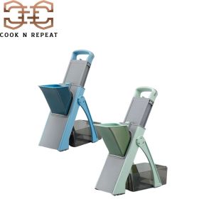 Mandoline Slicer Deluxe (Color: Green)