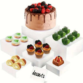 6 Acrylic Display Boxes (Option: 6pcs)